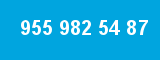 955 982 54 87 955 982 54 87